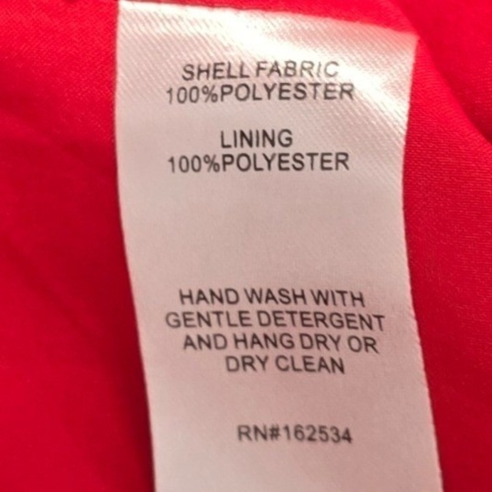 Emily McCarthy XS Womens Poppy Pullover Red Varsity Ombre Quarter Zip Top NWT - Picture 5 of 8